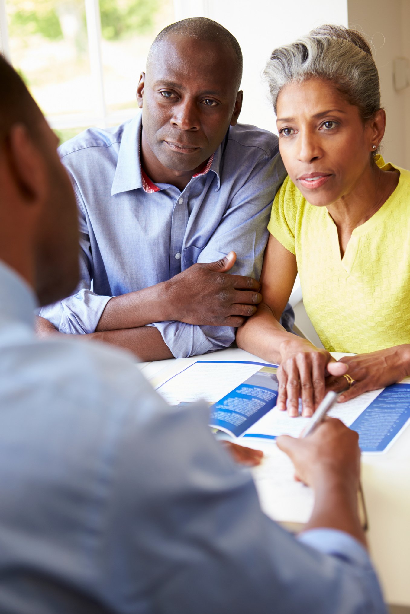 Couple Meeting with Financial Advisor